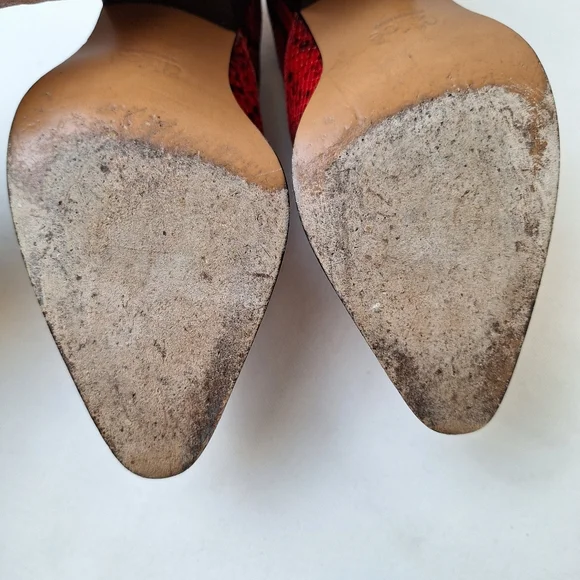 Chloé Rylee Python-Embossed Ankle Bootie - Picture 3 of 11